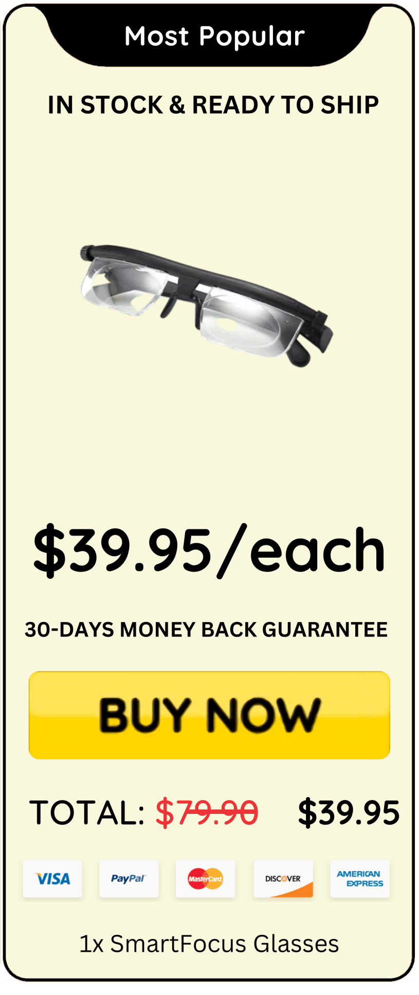 SmartFocus Glasses Price